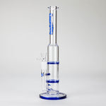 Ganjavibes | 11" Double Honeycomb Percolator Glass Bong