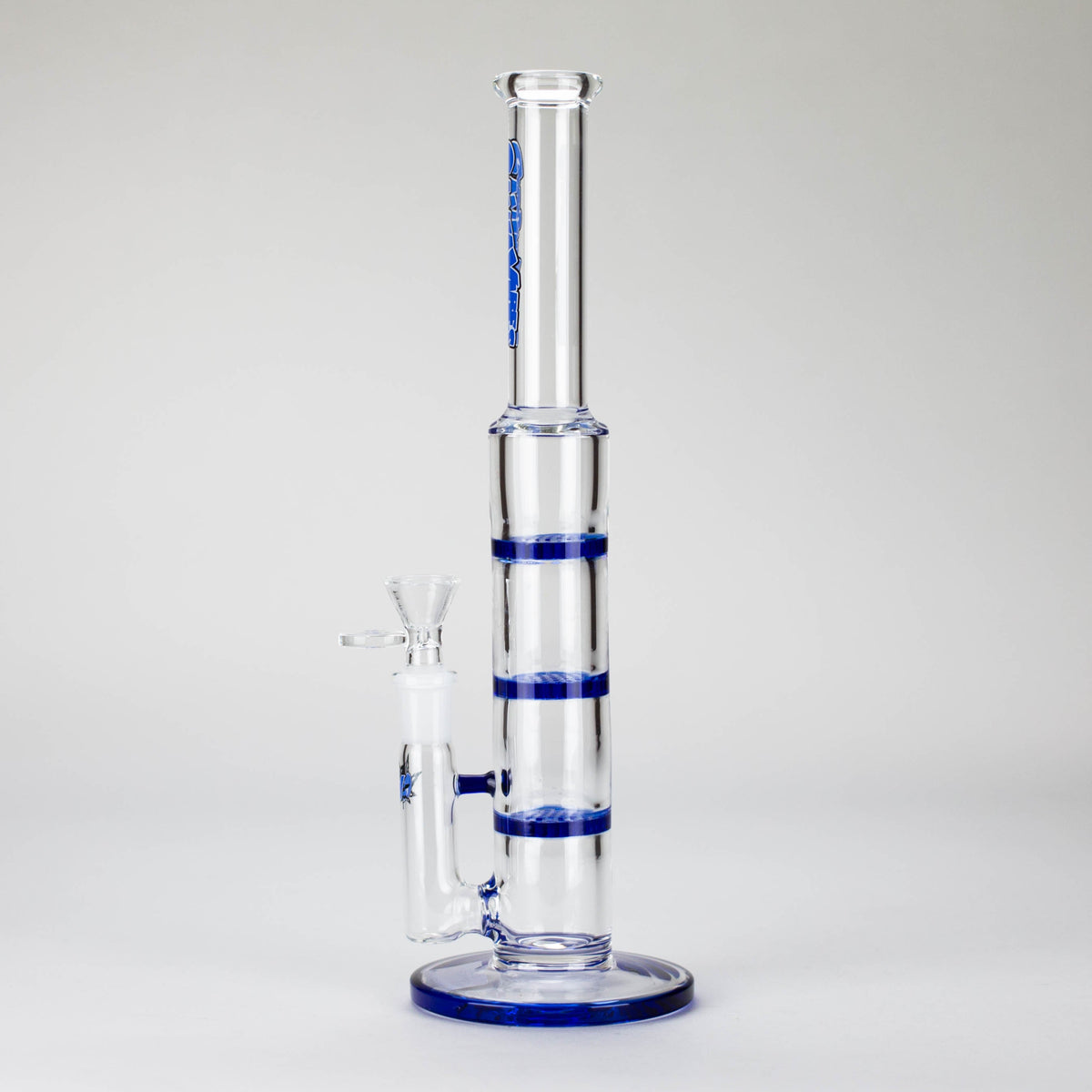 Ganjavibes | 11" Triple Honeycomb Percolator Glass Bong