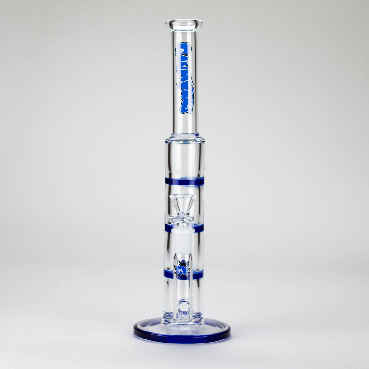 Ganjavibes | 11" Triple Honeycomb Percolator Glass Bong
