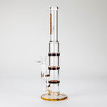 Ganjavibes | 11" Triple Honeycomb Percolator Glass Bong