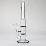 Ganjavibes | 11" Double Honeycomb Percolator Glass Bong