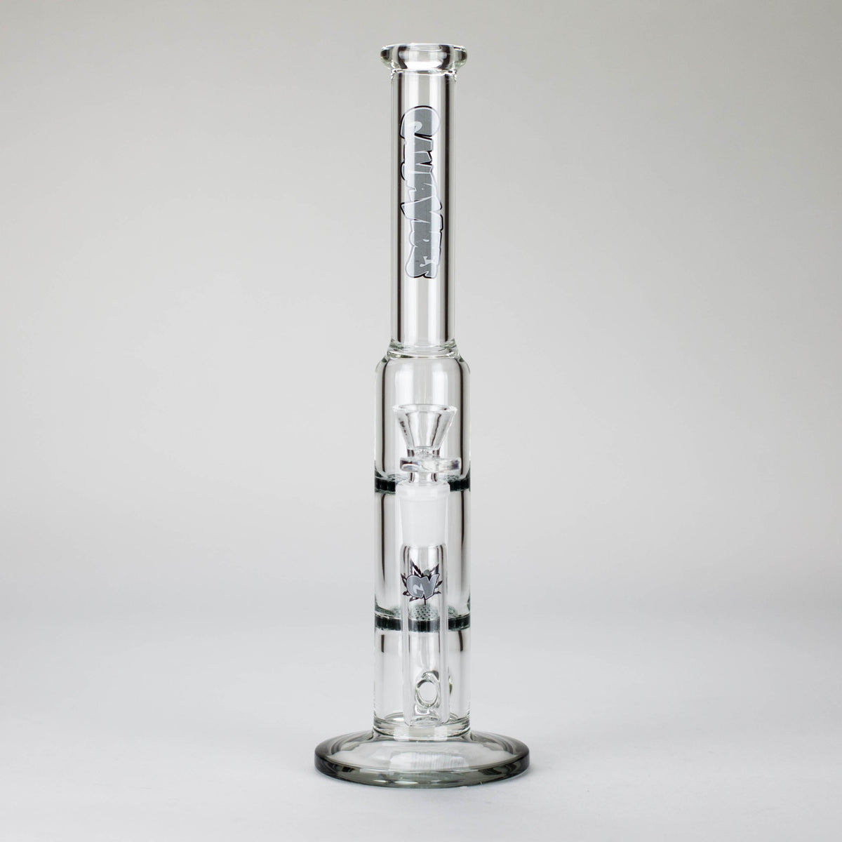 Ganjavibes | 11" Double Honeycomb Percolator Glass Bong