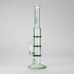Ganjavibes | 11" Triple Honeycomb Percolator Glass Bong