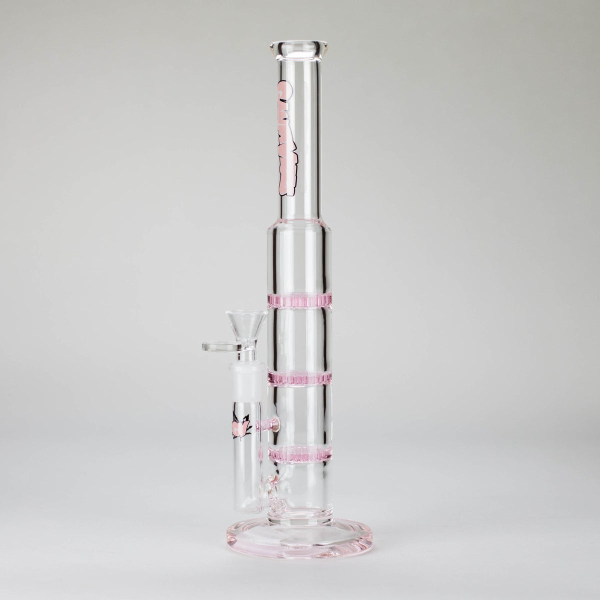 Ganjavibes | 11" Triple Honeycomb Percolator Glass Bong