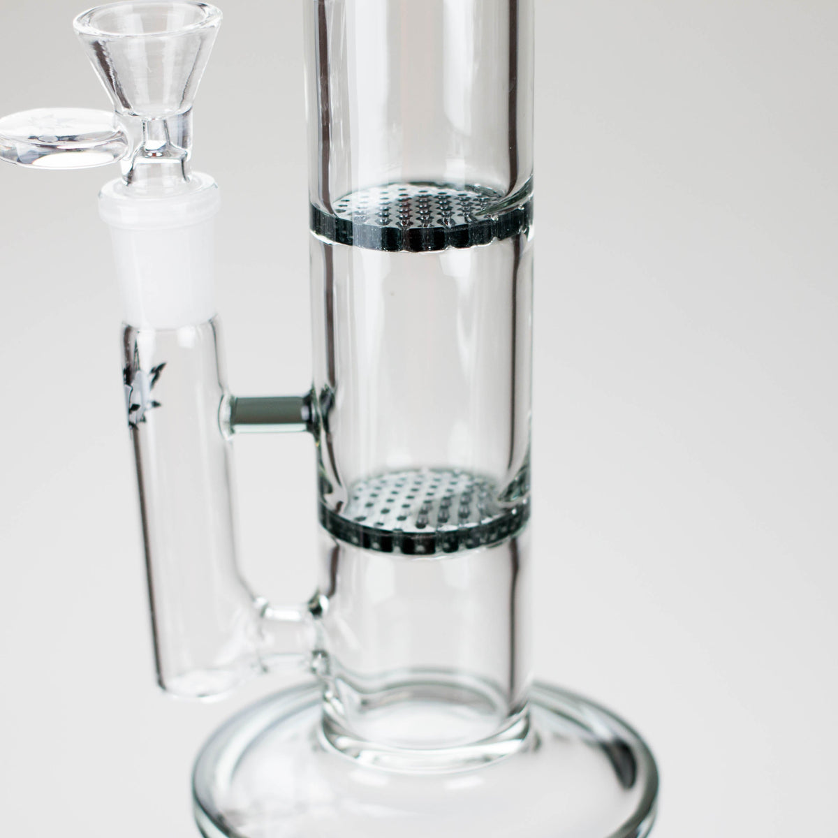 Ganjavibes | 11" Double Honeycomb Percolator Glass Bong