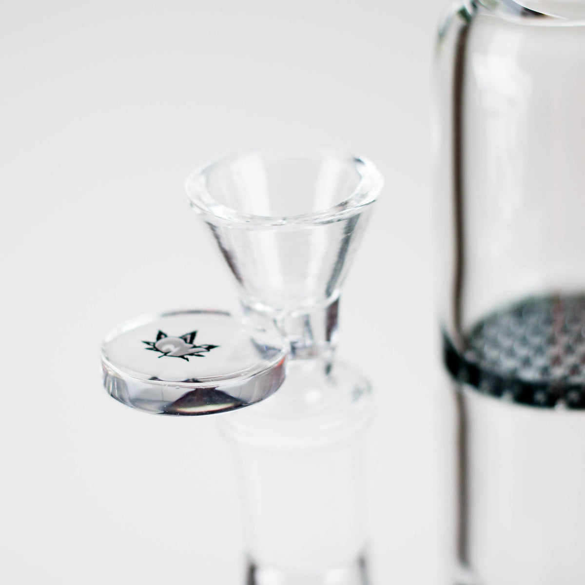 Ganjavibes | 11" Double Honeycomb Percolator Glass Bong