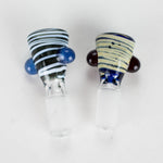 Shine Glassworks | Wrapped colour tubing 14mm Flare Bowl