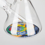 14" 7 mm Glass Bong With Dog Design