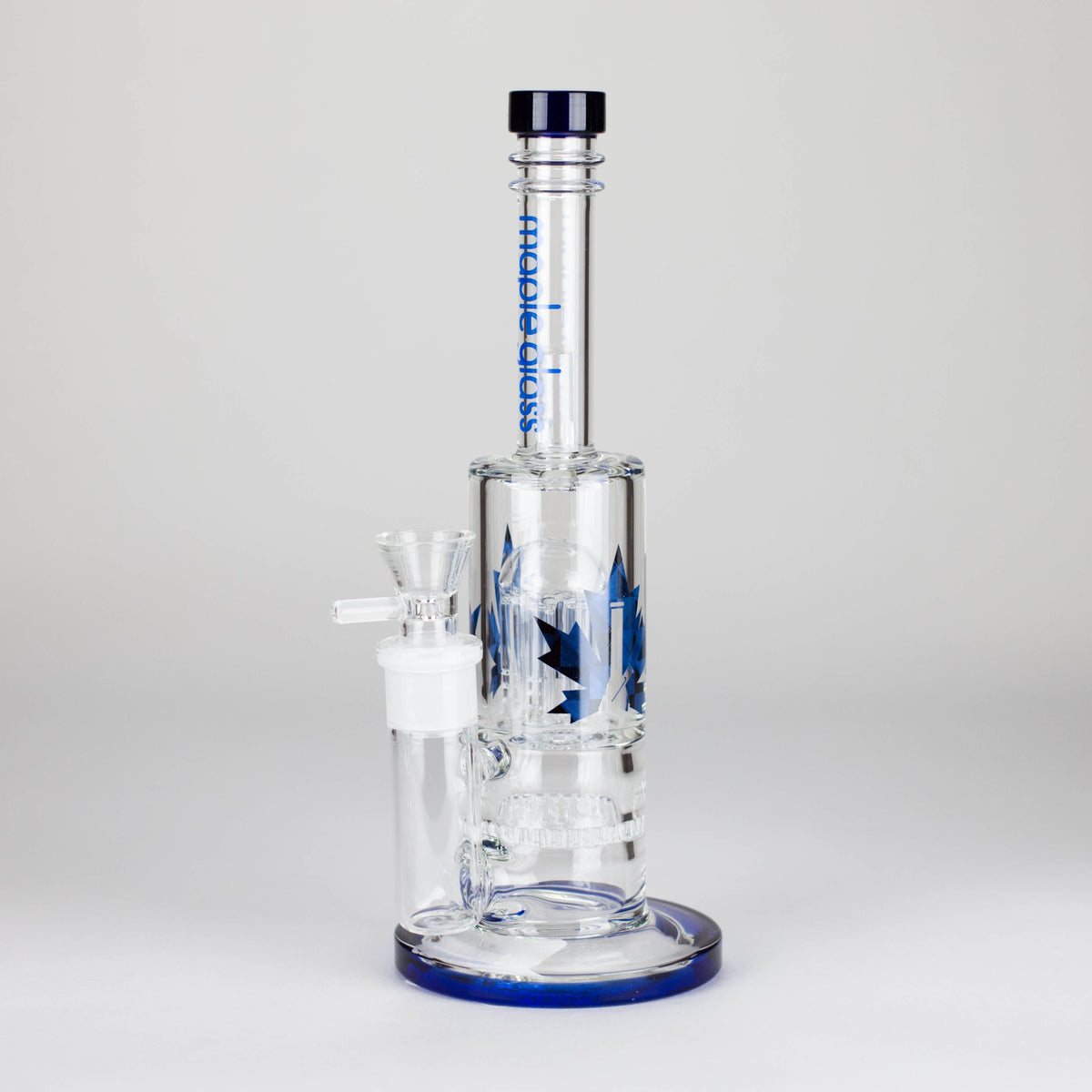 Maple Glass | 12" Honey Comb With Tree Percolator And Splash Guard Bong