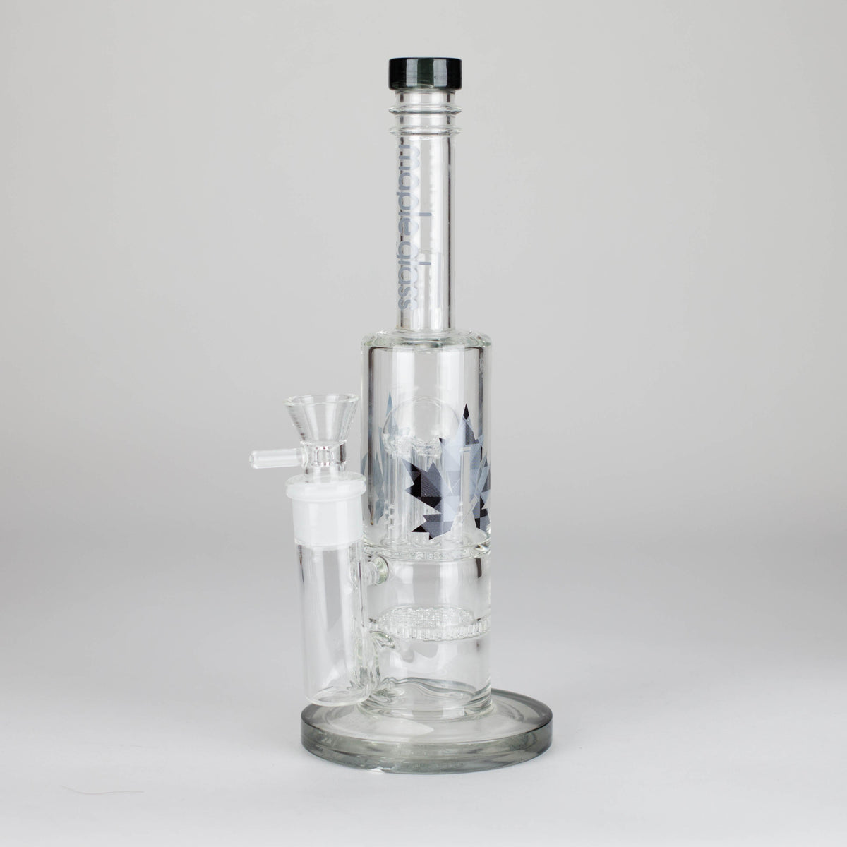Maple Glass | 12" Honey Comb With Tree Percolator And Splash Guard Bong