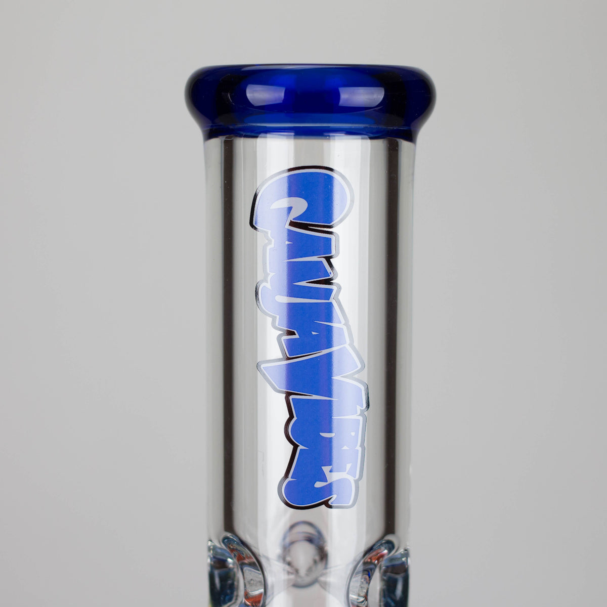 Ganjavibes | Honeycomb 14 Inches Two Disk Percolator Glass Bong By Irie Vibes Series