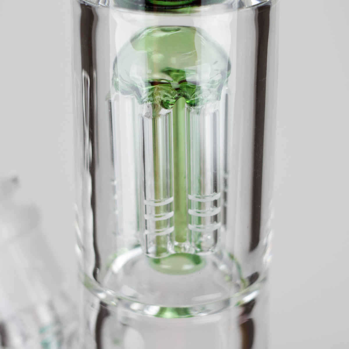 Ganjavibes | 17" Double Tree Percolator Glass Bong By Irie Vibes