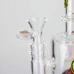Ganjavibes | 8.5 inches Strawberry perc Waterpipe & Dabrig with Quartz Banger