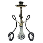 Zebra | 21" Smoke Wild West Gun 2-Hose Hookah