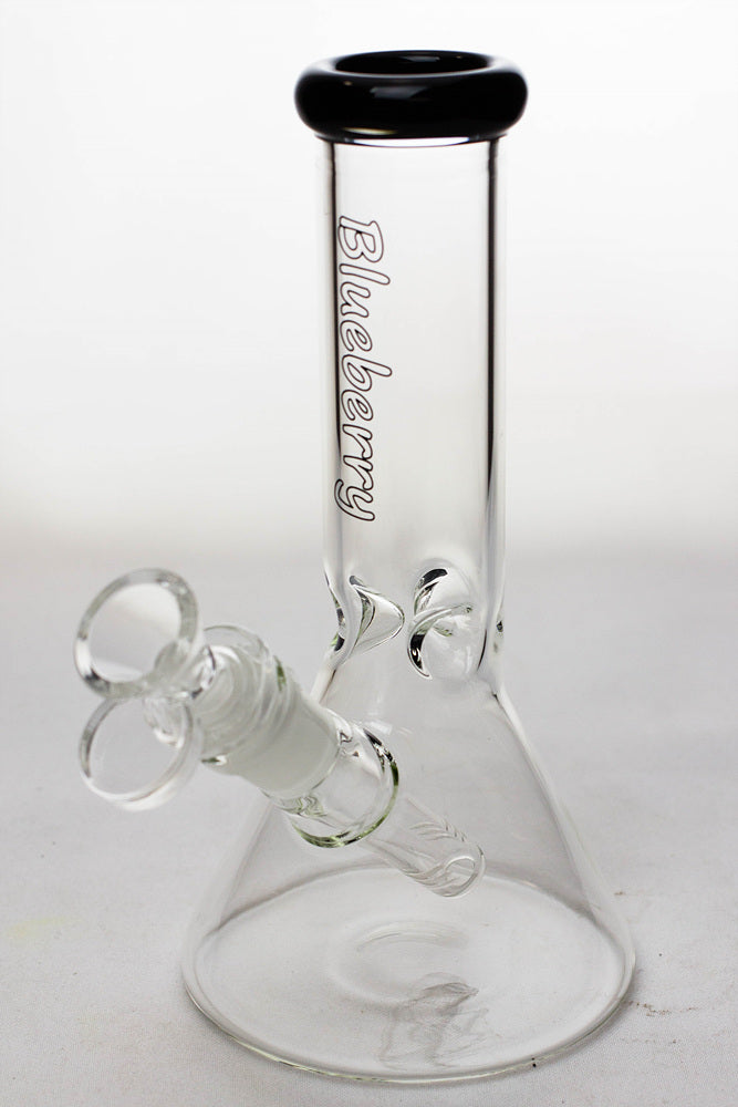 8" Blueberry glass beaker water bongs ( N8040 )