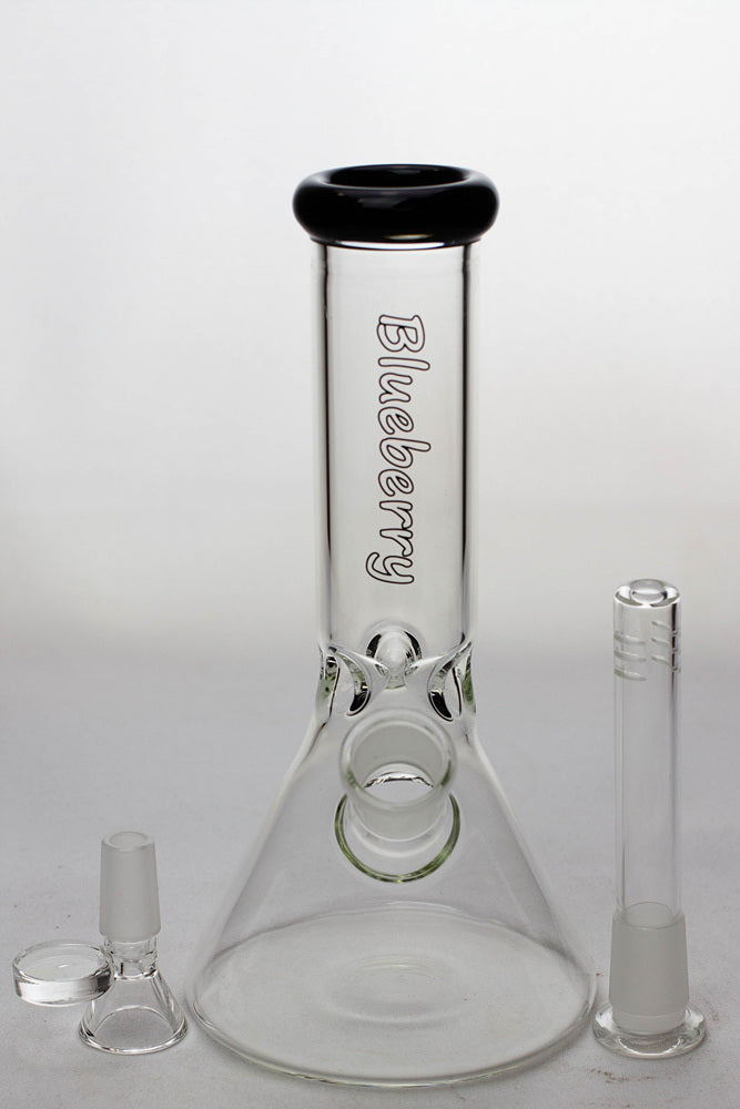 8" Blueberry glass beaker water bongs ( N8040 )