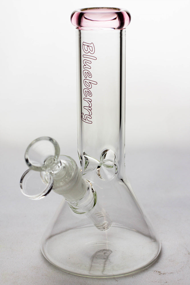8" Blueberry glass beaker water bongs ( N8040 )
