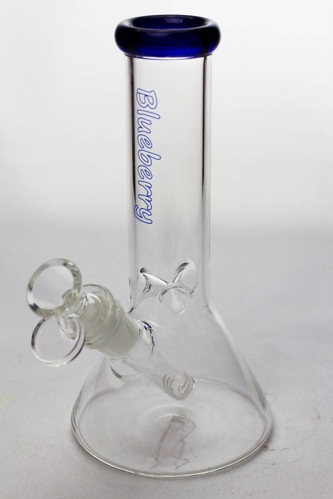 8" Blueberry glass beaker water bongs ( N8040 )