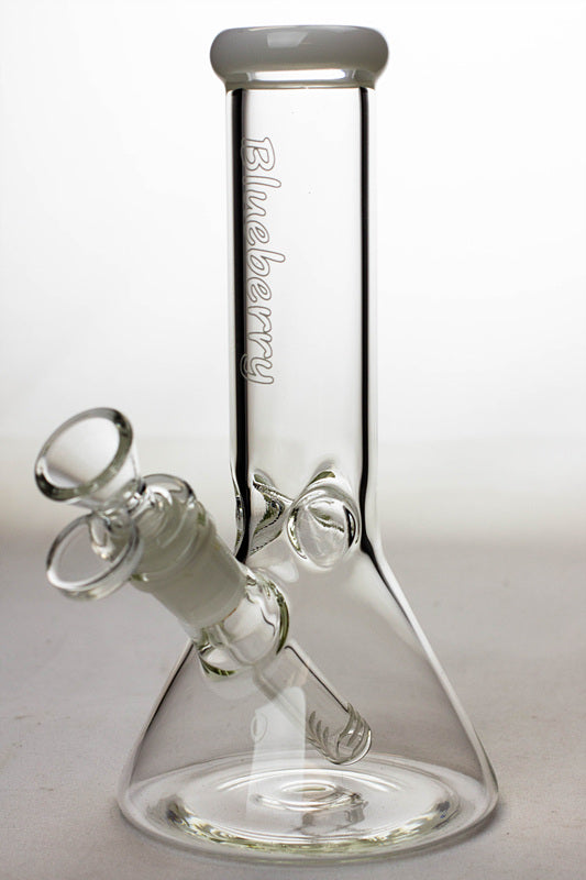 8" Blueberry glass beaker water bongs ( N8040 )