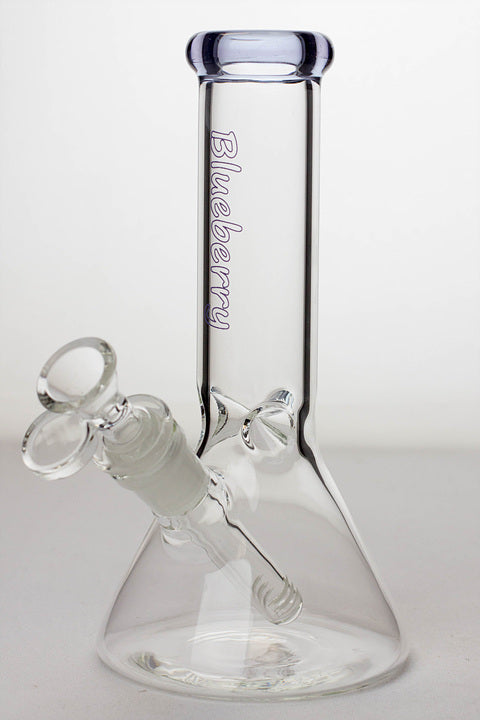 8" Blueberry glass beaker water bongs ( N8040 )