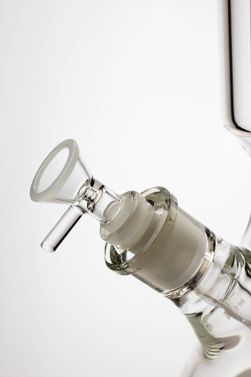 17.5" Genie 10-arm9 mm colored bottom glass bong ( GE4180 )