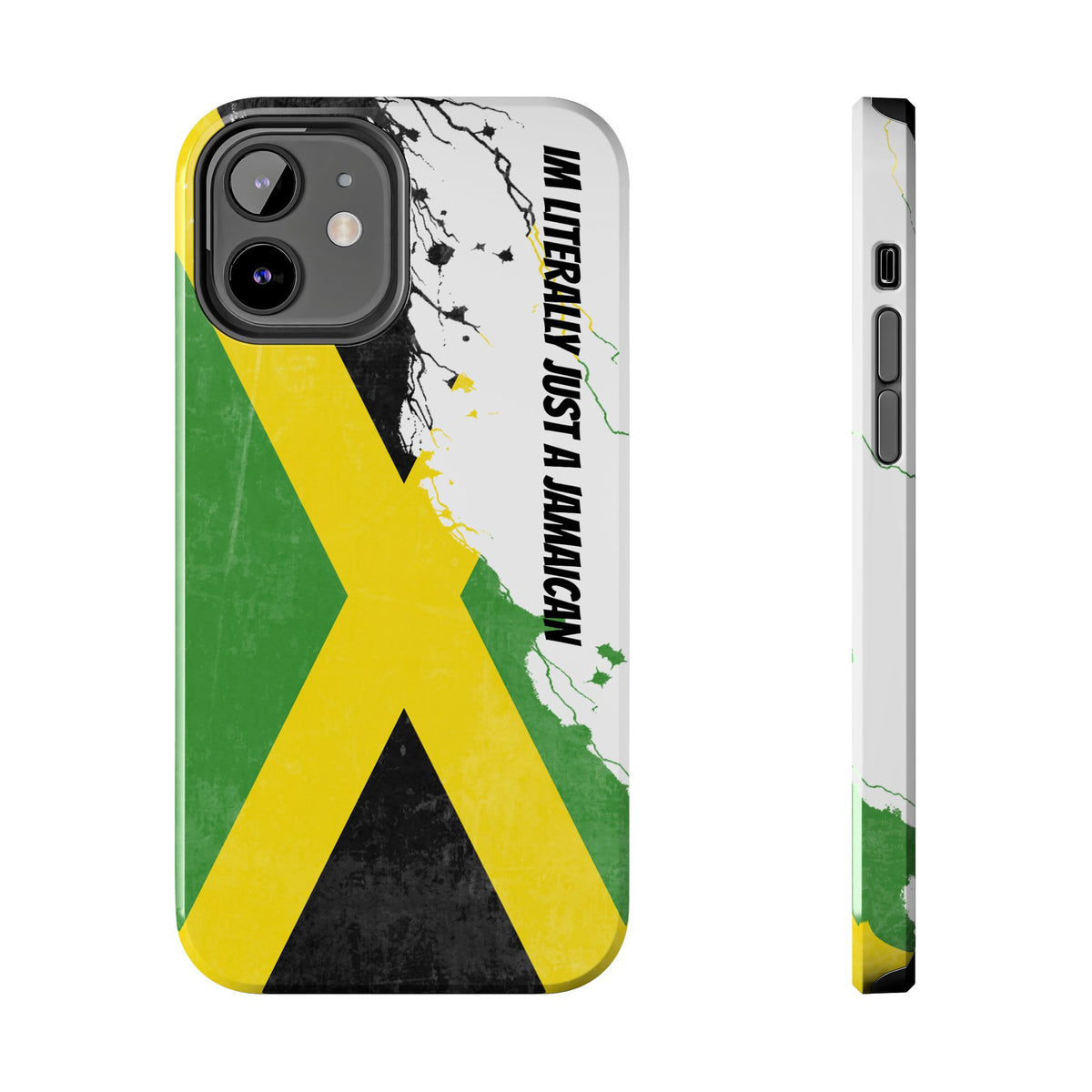 Jamaican Pride Tough Phone Case - Durable Protection for Island Lovers