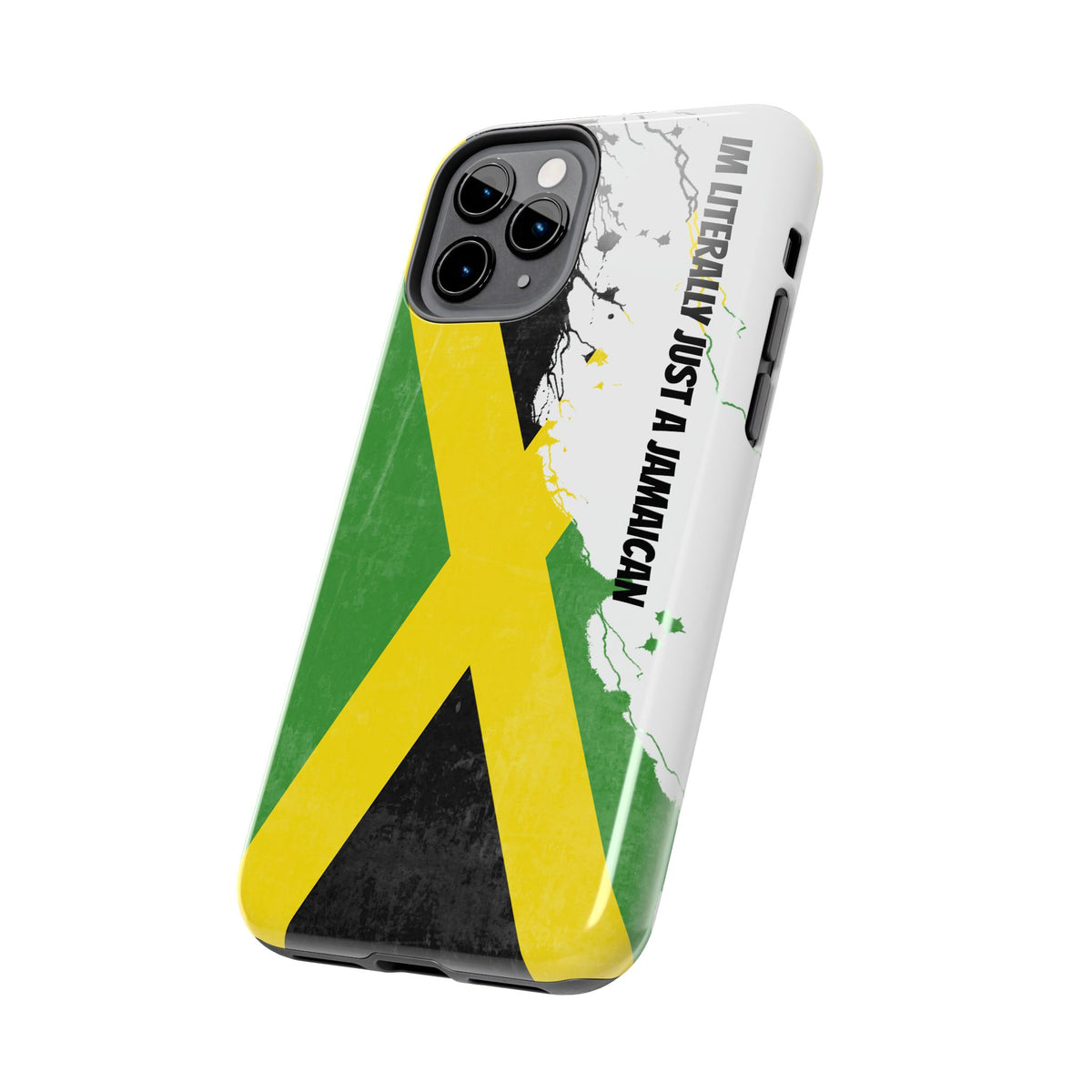 Jamaican Pride Tough Phone Case - Durable Protection for Island Lovers