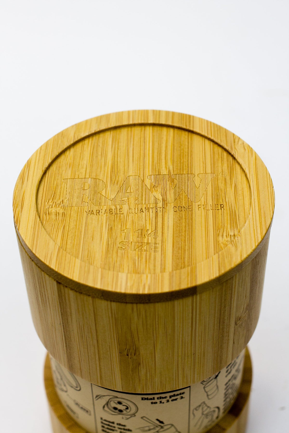 Raw Bamboo six shooter for 1 1/4 size cones