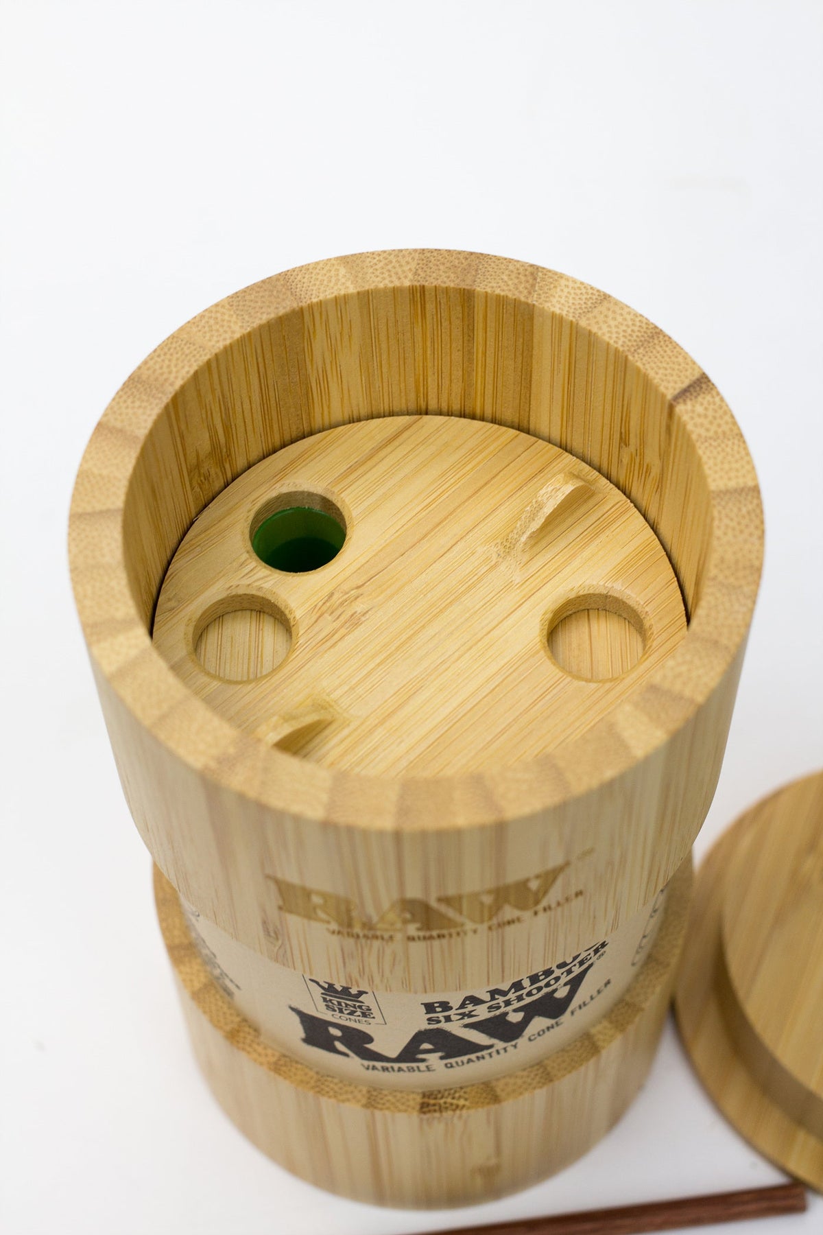 Raw Bamboo six shooter for King size cones