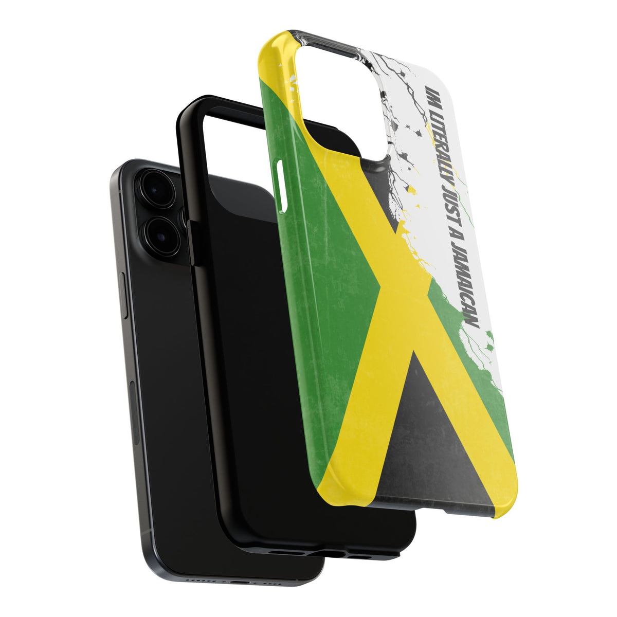 Jamaican Pride Tough Phone Case - Durable Protection for Island Lovers