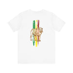 Unisex Short Sleeve Tee - "Good Over Evil" Lion Design for Positive Vibes