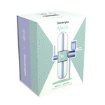 Khalifa x Stündenglass Gravity Pipe - Violet Sky / Mints