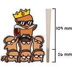 Choast Rolls | 3 Pack King Size Hemp Cones- 24 Packs Per Box | Made in France