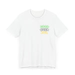 Unisex Short Sleeve Tee - "Good Over Evil" Lion Design for Positive Vibes