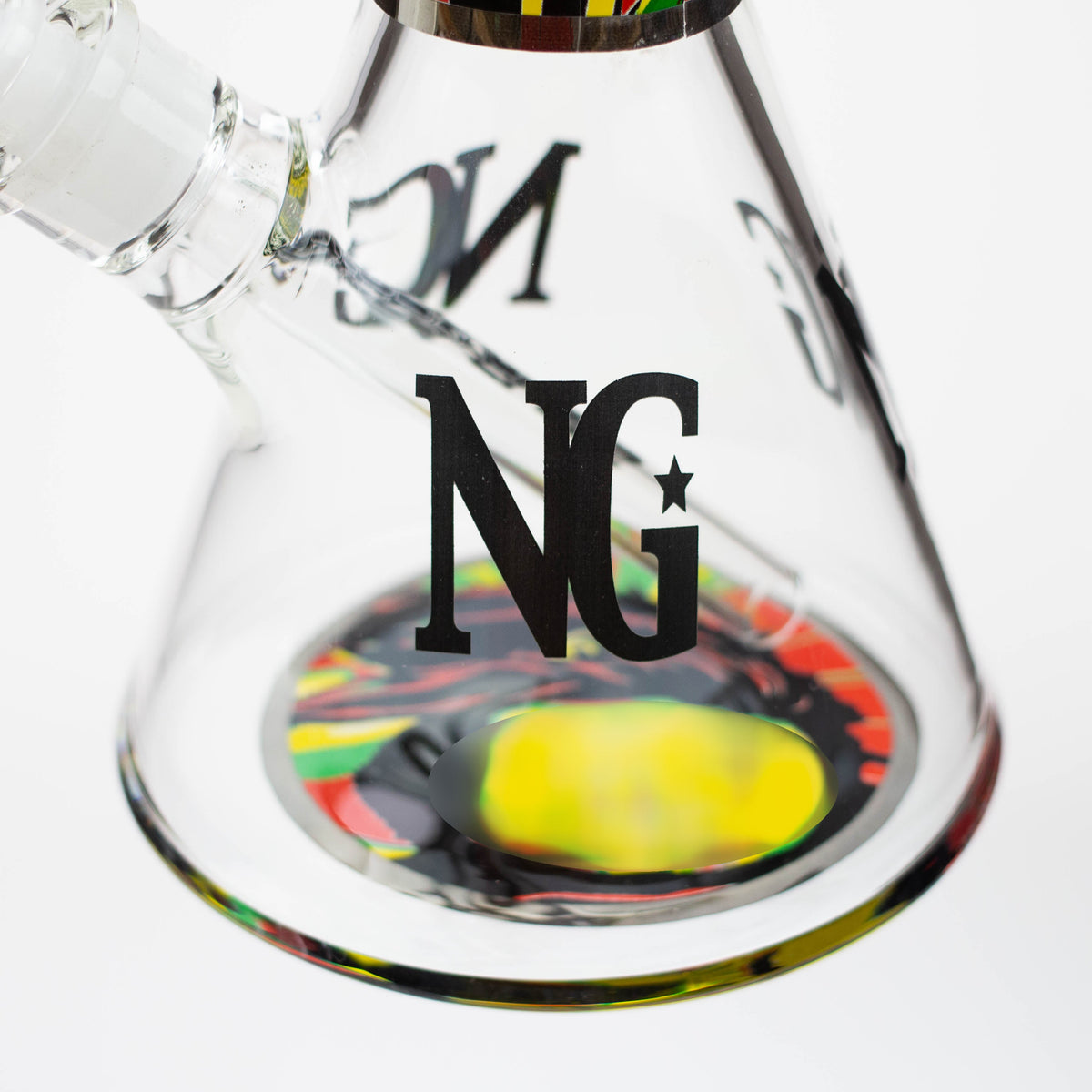 NG-18 inch 7mm Rasta Legend Beaker [YN1099]
