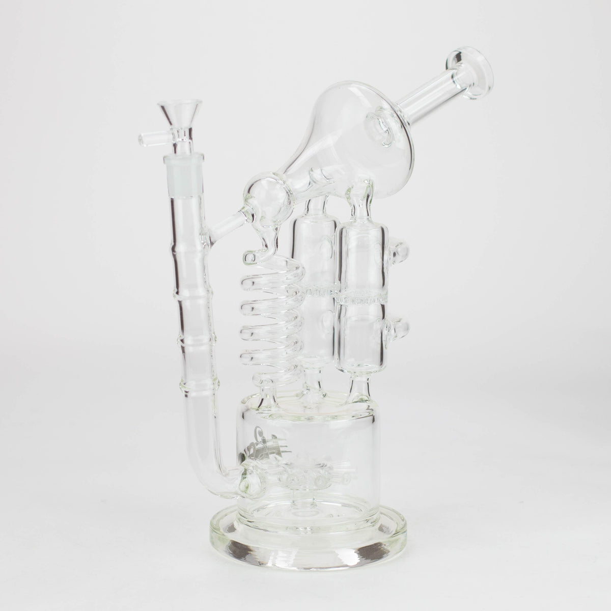 H2O | Bang en verre à recyclage d'eau de 12 pouces [H2O-5027]