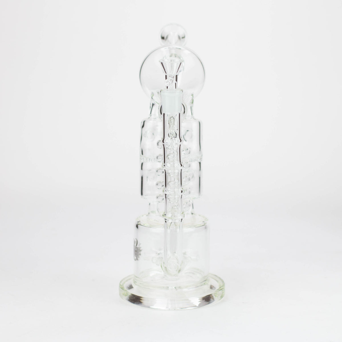 H2O | Bang en verre à recyclage d'eau de 12 pouces [H2O-5027]