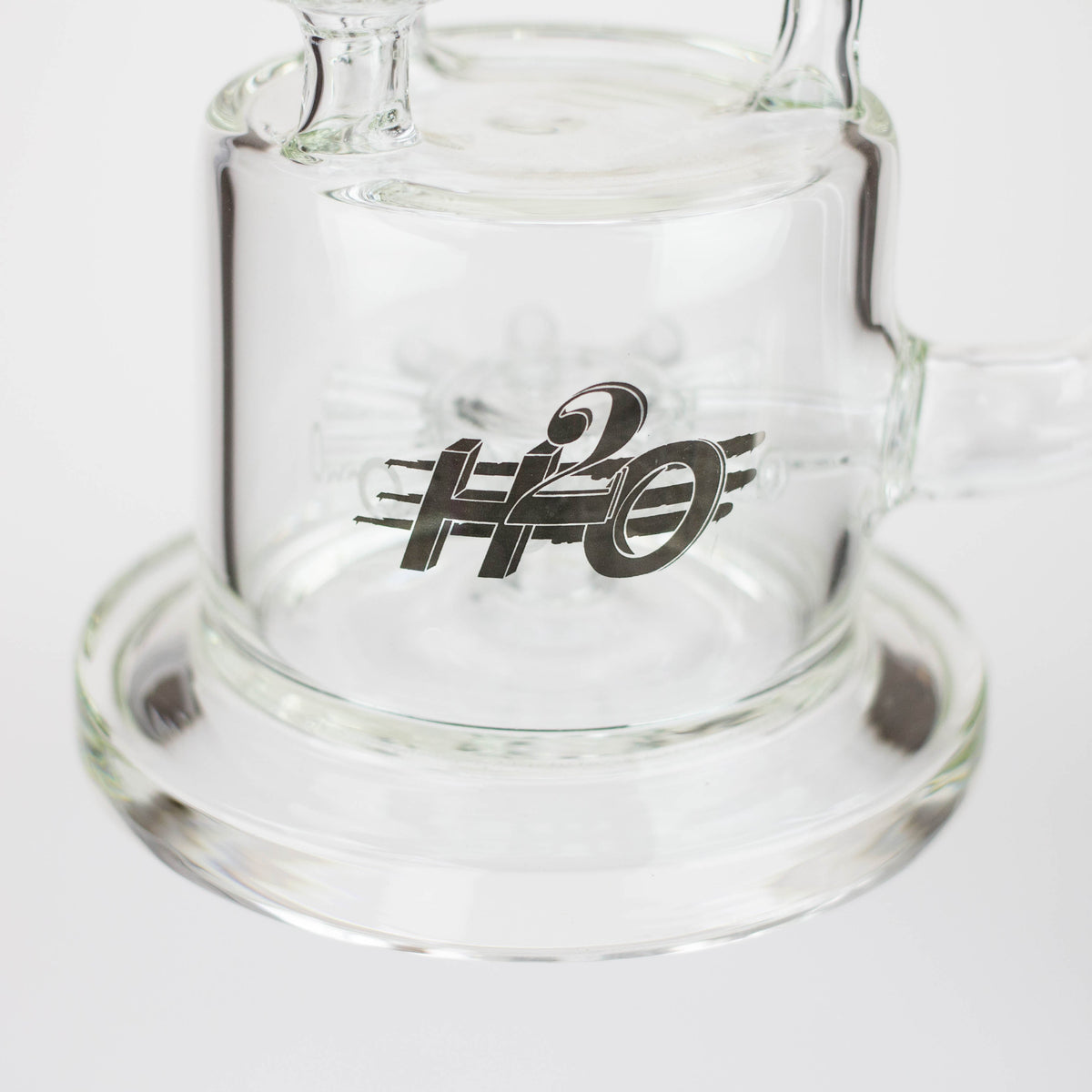 H2O | Bang en verre à recyclage d'eau de 12 pouces [H2O-5027]