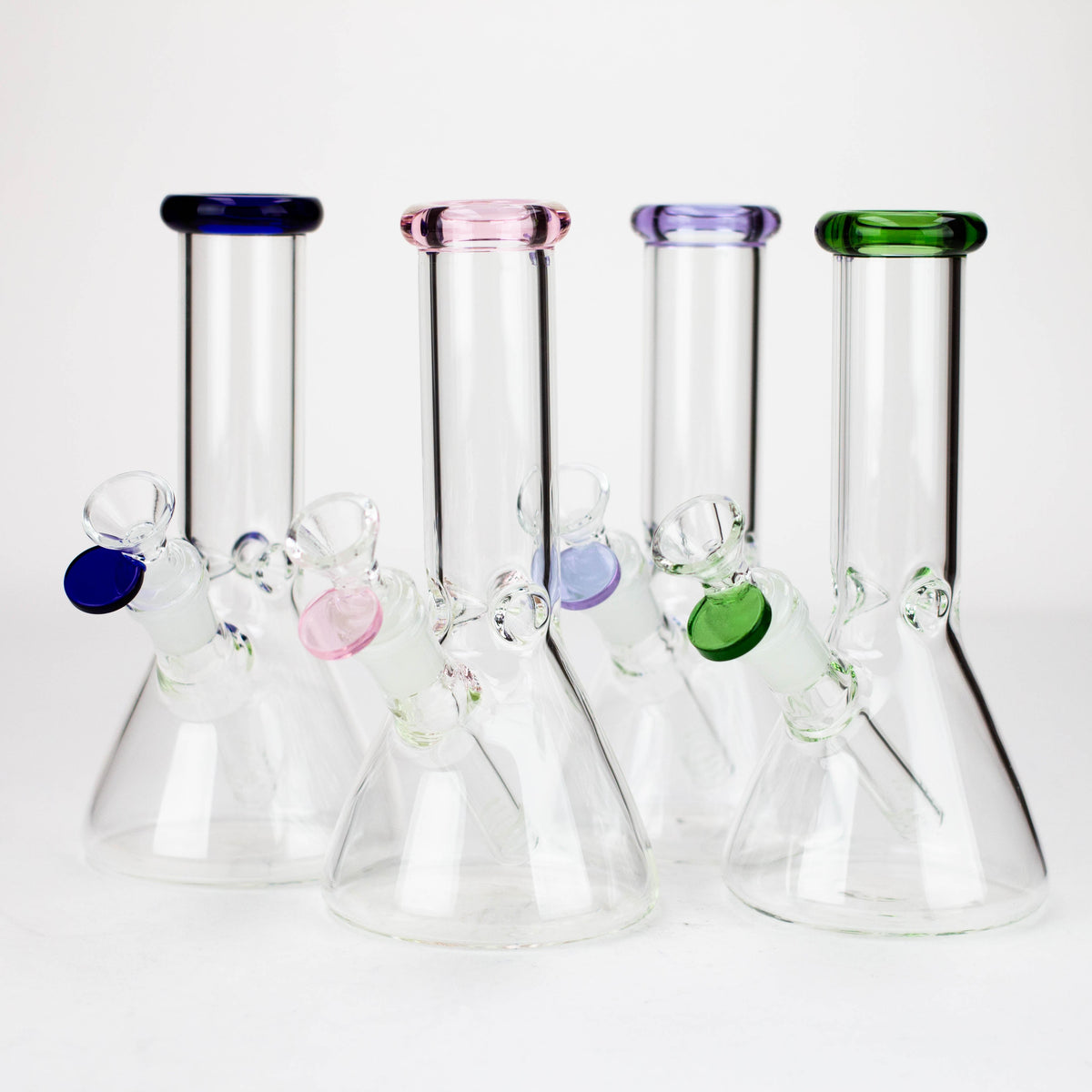 8" Glass beaker water bongs [G23177]