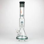 GENIE | 17" shower head percolator 7 mm glass water bongs [GB20011]