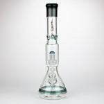 GENIE | 17" shower head percolator 7 mm glass water bongs [GB20011]