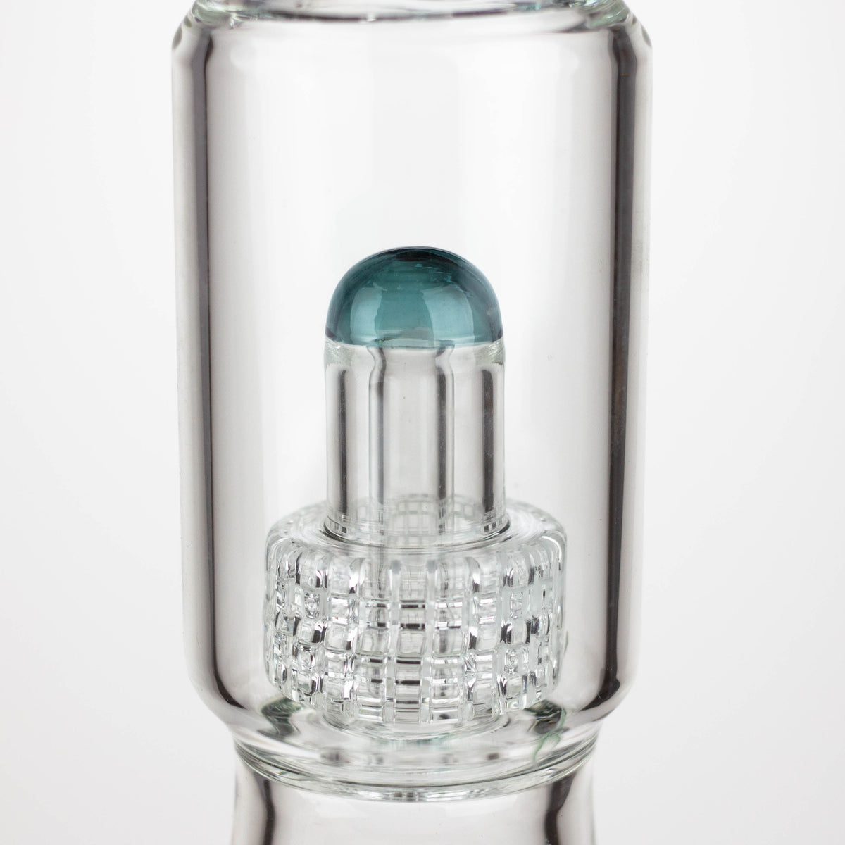 GENIE | 17" shower head percolator 7 mm glass water bongs [GB20011]