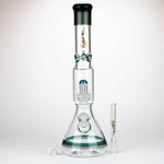 GENIE | 17" shower head percolator 7 mm glass water bongs [GB20011]