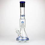 GENIE | 17" shower head percolator 7 mm glass water bongs [GB20011]