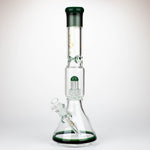 GENIE | 17" shower head percolator 7 mm glass water bongs [GB20011]