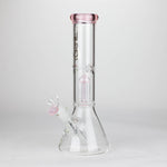 Genie | 12" Genie-Tree arms color accented glass water bong [NS104]