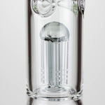 Genie | 12" Genie-Tree arms color accented glass water bong [NS104]