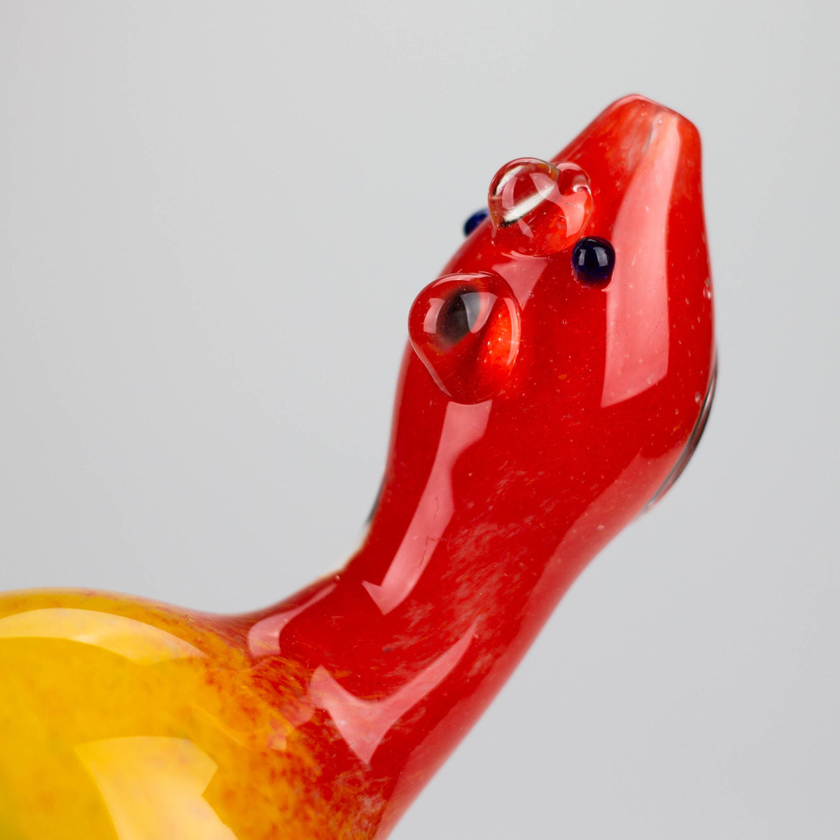 Pipa rasta de 4" con forma de tortuga, de adentro hacia afuera [PIP976]