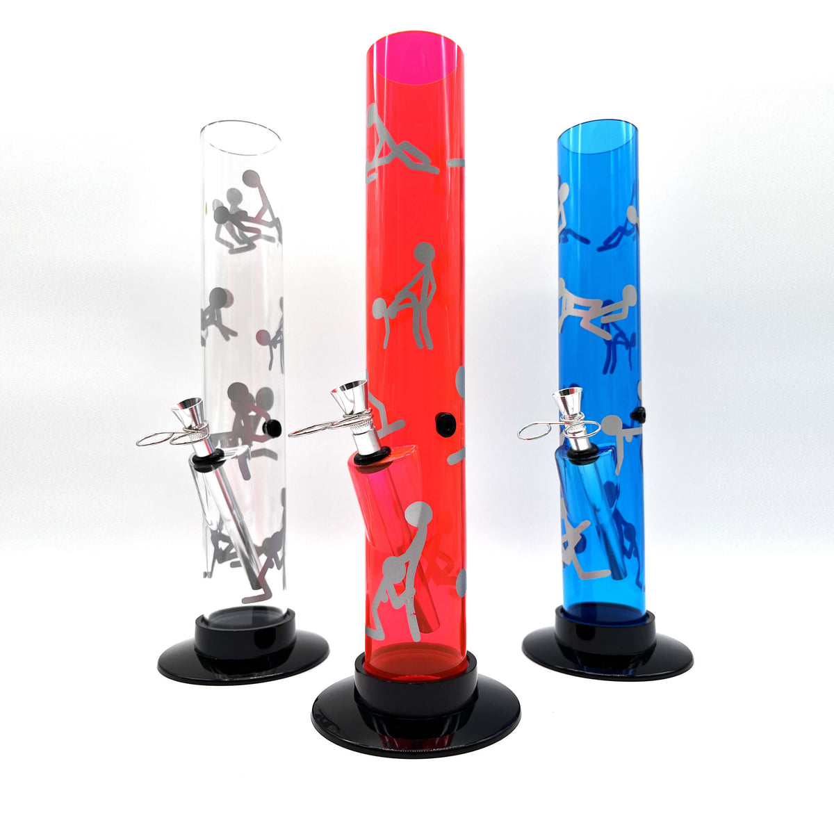 12" Acrylic Water Pipe BongFAP-1 ( PIP278 )