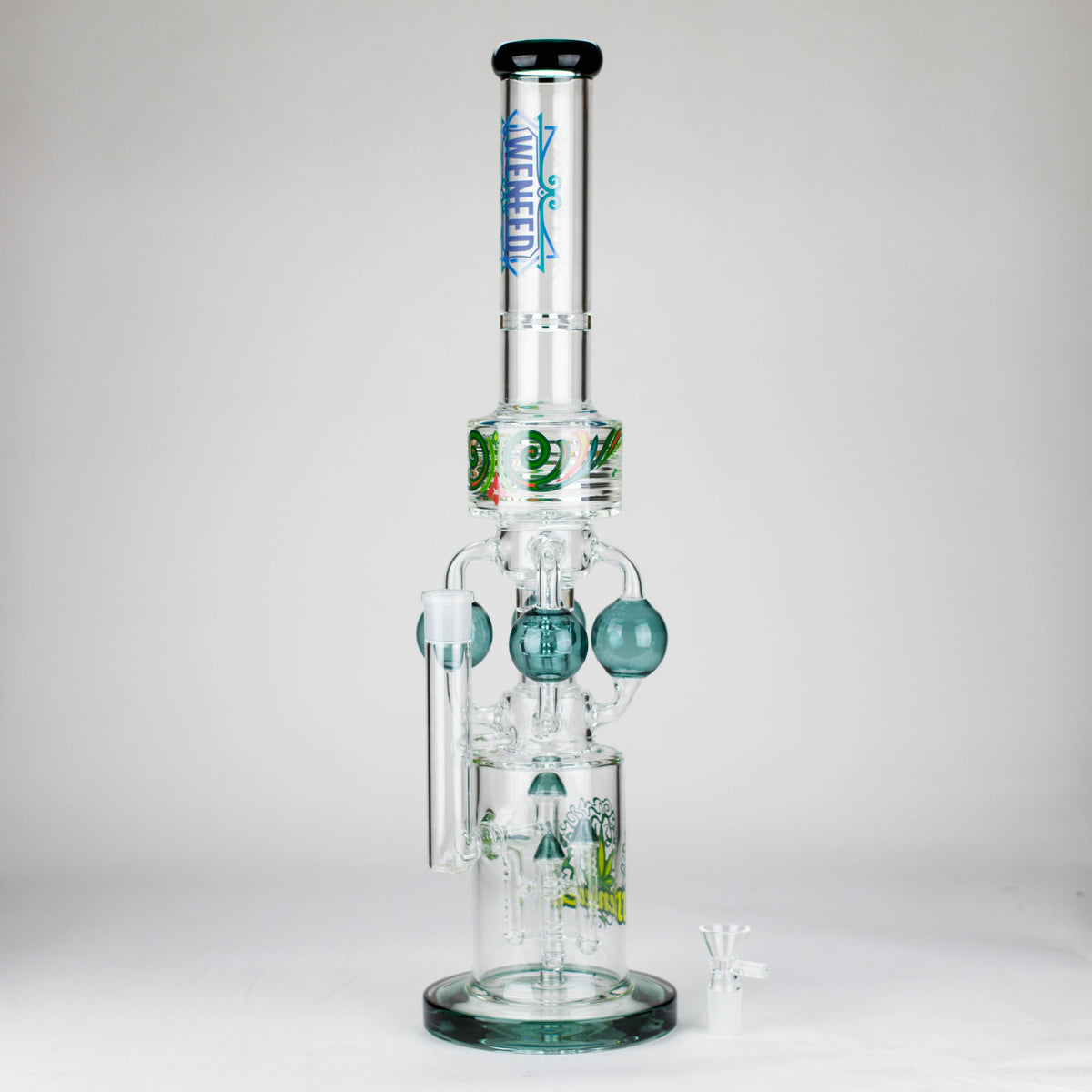 WENEED | Bong en verre à pilier Gravity de 20 pouces